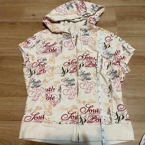 Southpole cream zipup - Picture 2 of 2